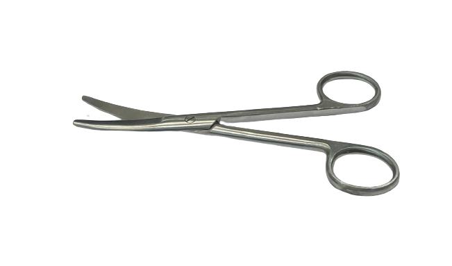 Mayo Scissor Curved 6 Inch