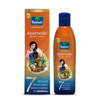 Parachute Advanced Ayurvedic Coconut Hair Oil 300ml - Coconut Oil Infused With 25 Essential Herbs