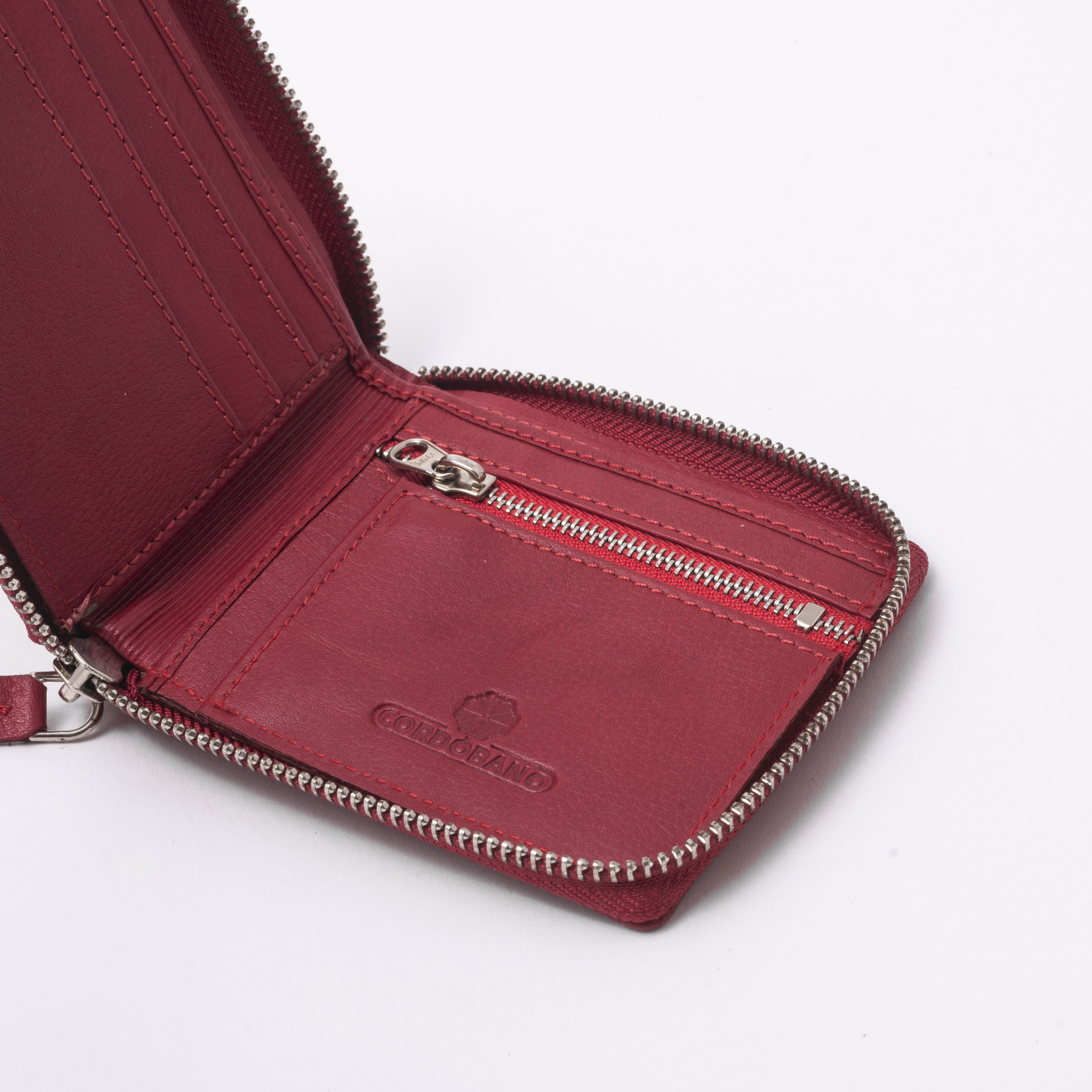 Round Zipper Wallet For Mens
