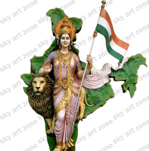 All Colors Bharat Mata Statue