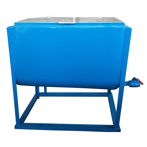 Flat Glue Mixer Machine - Steel Material, Blue Color | High Quality Build, 1-Year Warranty