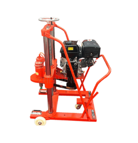 PAVEMENT CORE DRILLING MACHINE WITH PETROL ENGINE - 5.5 HP AND 100MM DIA