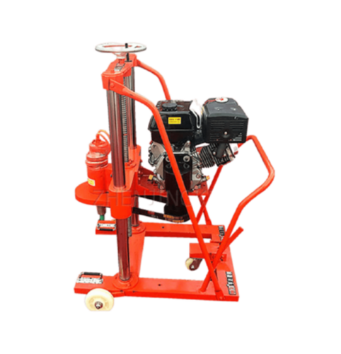 Pavement Core Drilling Machine With Petrol Engine - 5.5 Hp And 100Mm Dia Dimension(L*W*H): 40" X 29" X 51" (Lxwxh)