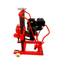 Pavement Core Drilling Machine - Power Coated / Painted / Chrome Plated, 40x40xh Dimensions, 110 Kg Weight, 1 Year Warranty | Core Sampling For Asphalt, Concrete & Reinforced Structures