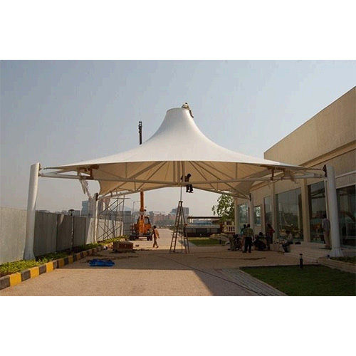 White Industrial Outdoor Gazebo