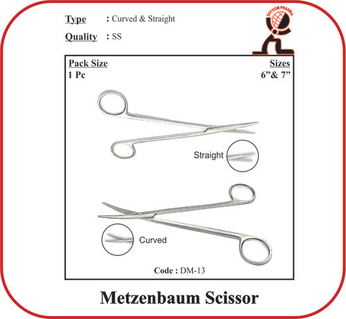 Metzenbaum Scissor curved  7 Inch