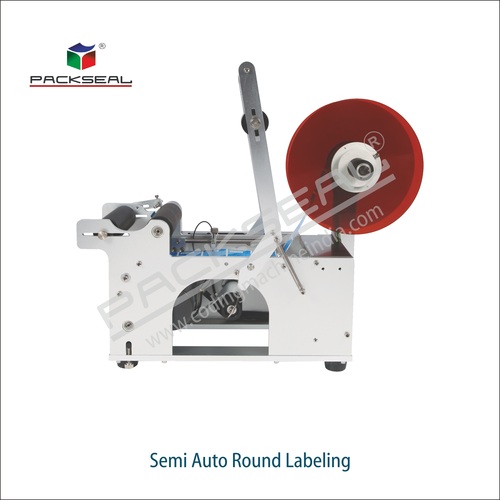 MT-50 SEMI AUTOMATIC ROUND BOTTLE LABELING MACHINE