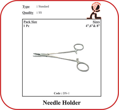 Stainless Steel Fine Needle Holder 5 inch TC Jaws (German) at Rs 4850/piece  in Mumbai