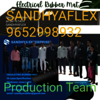 Chequired Electrical Rubber Mat