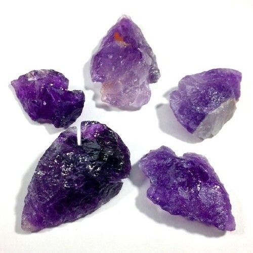 Natural Amethyst Gemstone Crystal Arrowheads