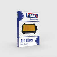 Umax Motorcycle Air Filter - Plastic, Two Wheeler Compatible | Engine Protection, Enhanced Airflow, Durable Design