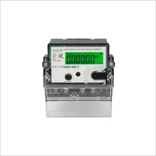 Grey Single Phase Energy Sub Meter