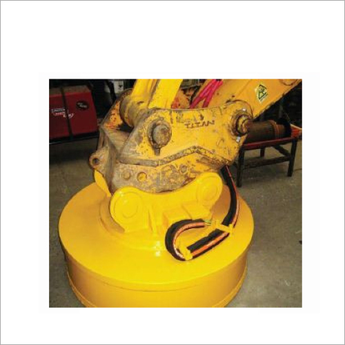 Circular Lifting Magnet - High-Performance Electromagnetic Device | Ideal for Industrial Applications, Robust Design, Efficient Load Handling