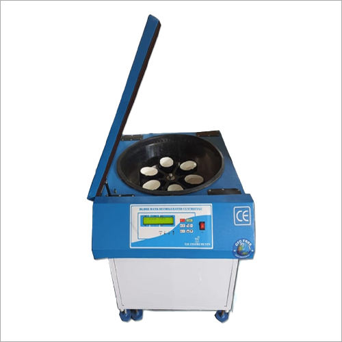 White And Blue Automatic Refrigerated Centrifuge