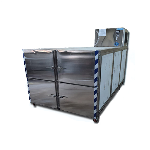 Mortuary Freezer - Stainless Steel, 450 kg Capacity | Energy Efficient, Digital Micro-processor Control, LED/LCD Display, High & Low Temperature Alarms, Noiseless Operation