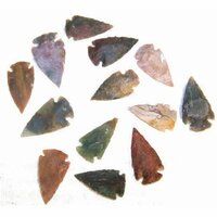 Natural Indian Bulk Agate Gemstone Crystal Arrowheads