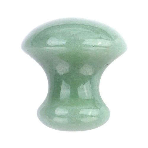 Natural Green Aventurine Gemstone Mushroom Shape Face Massager Gua Sha Grade: A+