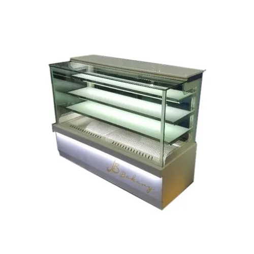 Silver Cake Display Counter