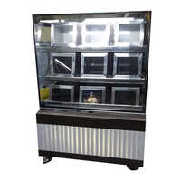 Silver Namkeen Display Counter