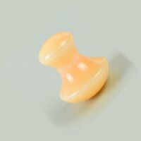 Natural Yellow Aventurine Gemstone Mushroom Shape Face Massager Gua Sha