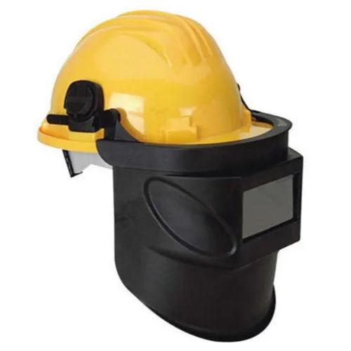 Multicolor Pvc Attach Welding Helmet