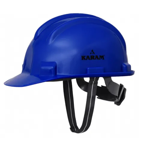 Blue Karam Polymer Safety Helmet