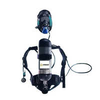 Black Self Contained Breathing Apparatus