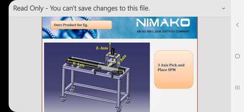 pick and place system for press machine