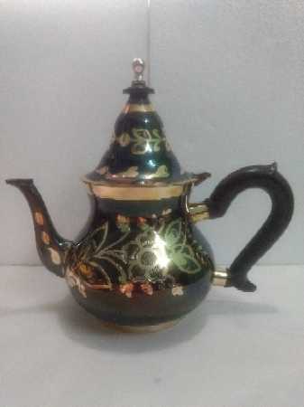 BRASS MOROCCAN TEAPOT DISCO DESIGN