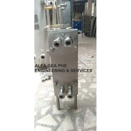 500 Lph Dairy Milk Plate Heat Exchanger