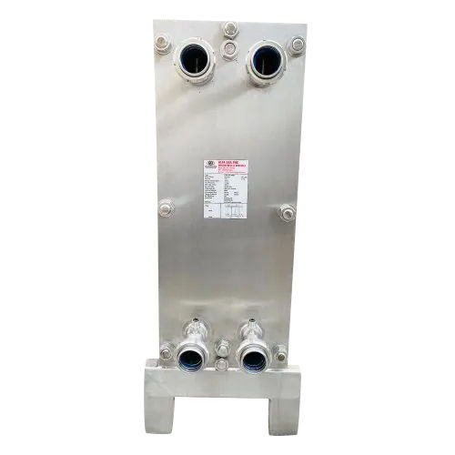 Silver 5000 Lph Dairy Milk Plate Heat Exchanger