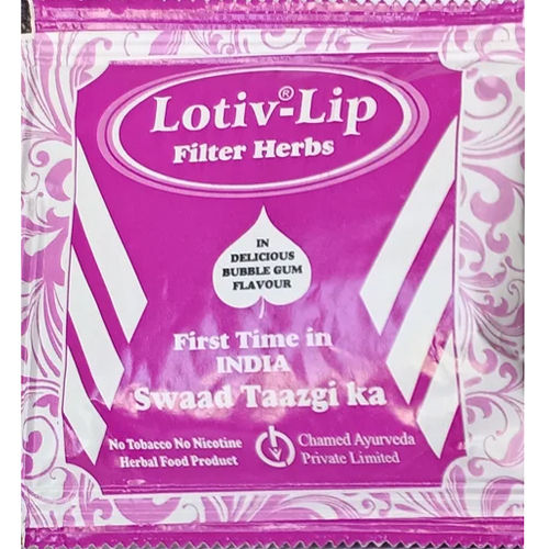 Lotiv Lip Filter Herbal Mouth Freshener Bubble Gum