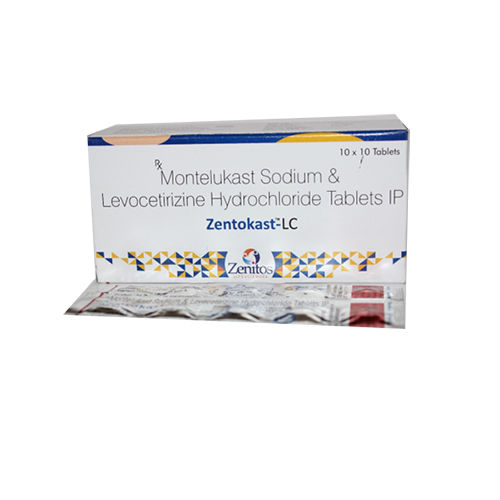 Montelukast 10mg   Levocetirizine 5mg (Bilayered Transparent Tab)