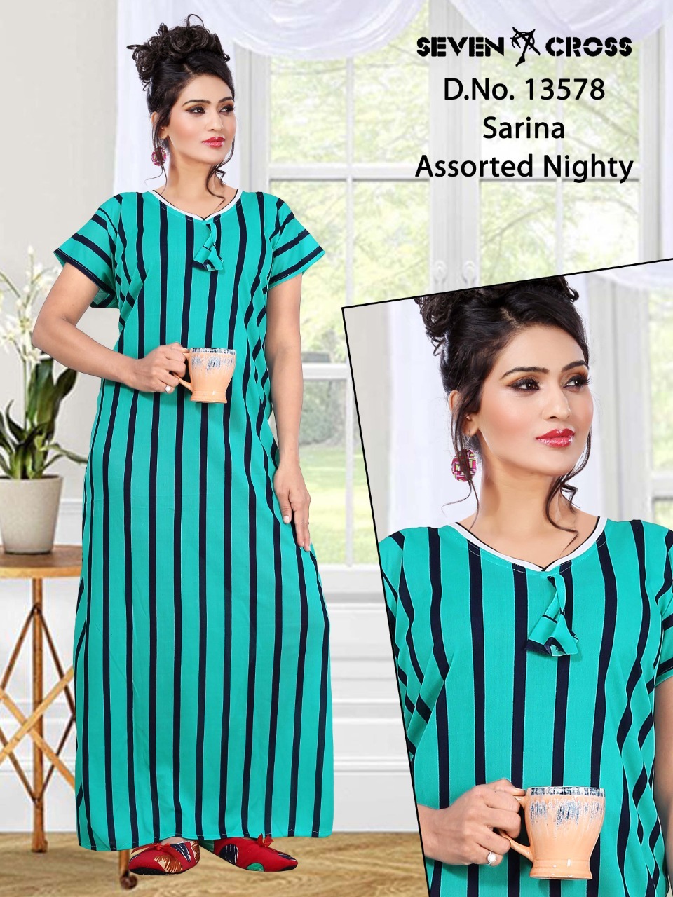 Sarina Assorted Nighty