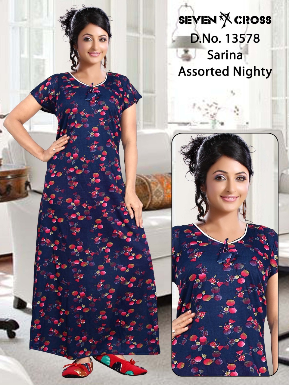 Sarina Assorted Nighty