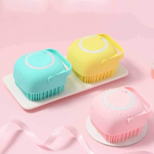 silicone bath brush