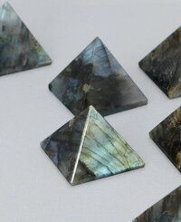 Natural Labradorite Gemstone Crystal Pyramid