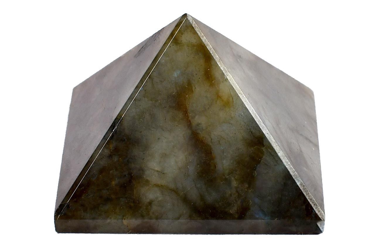 Natural Labradorite Gemstone Crystal Pyramid