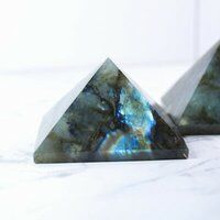 Natural Labradorite Gemstone Crystal Pyramid