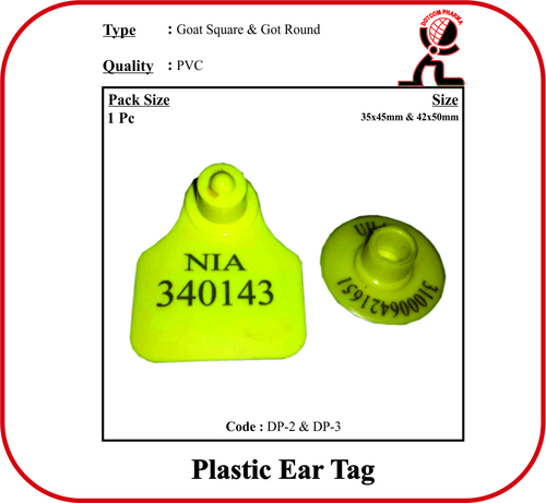 Plastic Ear Tag-Cattle Open Head