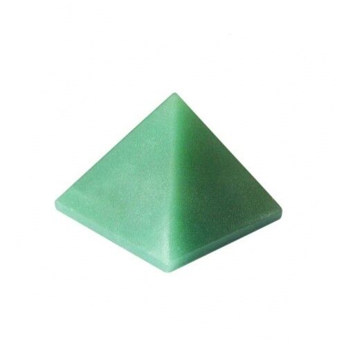 Natural Green Aventurine Gemstone Crystal Pyramid Grade: A+