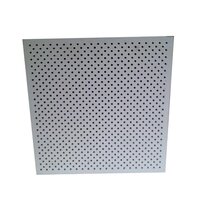 3D Square GRG Perforated Tile