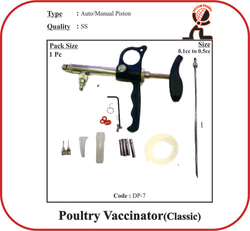 Poultry Vaccinator Semi Automatic