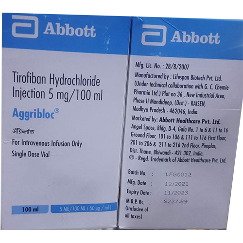 Tirofiban Hydrochloride Injection