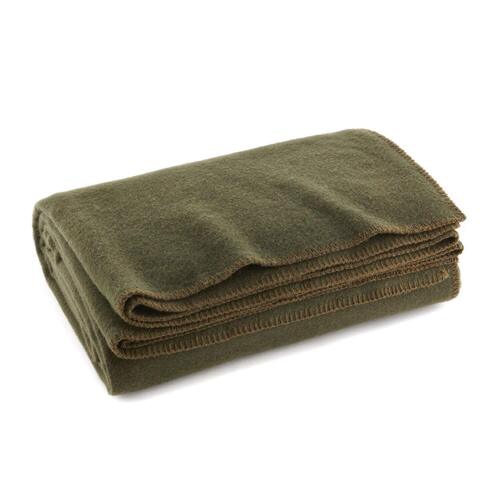 High Thermal Green Military Blanket