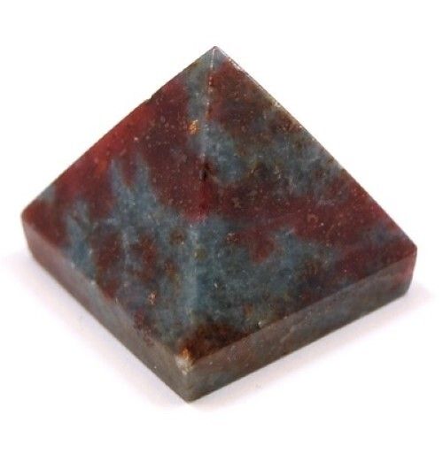 Natural Ruby Kynite Gemstone Crystal Pyramid