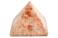Natural Sunstone Gemstone Crystal Pyramid - Grade A+, 2 Inch, Orange Natural Stone, 1 Kg Weight | Premium Healing Energy Decor