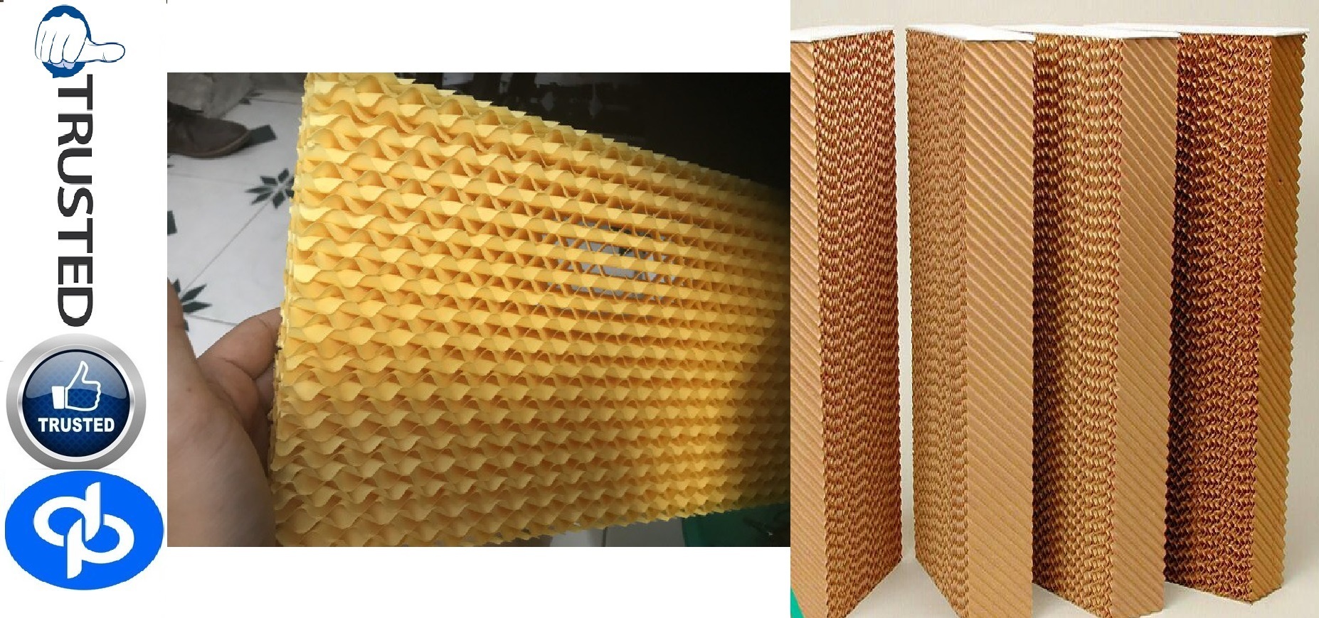Honeycomb Evaporative Cooling pad Manufacturer from Mohali