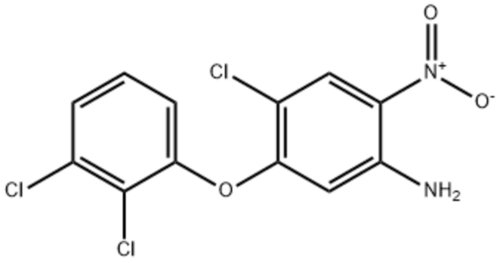 4-Chloro-5-(2 3-dichlorophenoxy)-2-nitroaniline
