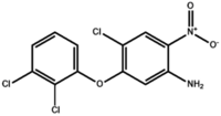 4-Chloro-5-(2 3-dichlorophenoxy)-2-nitroaniline